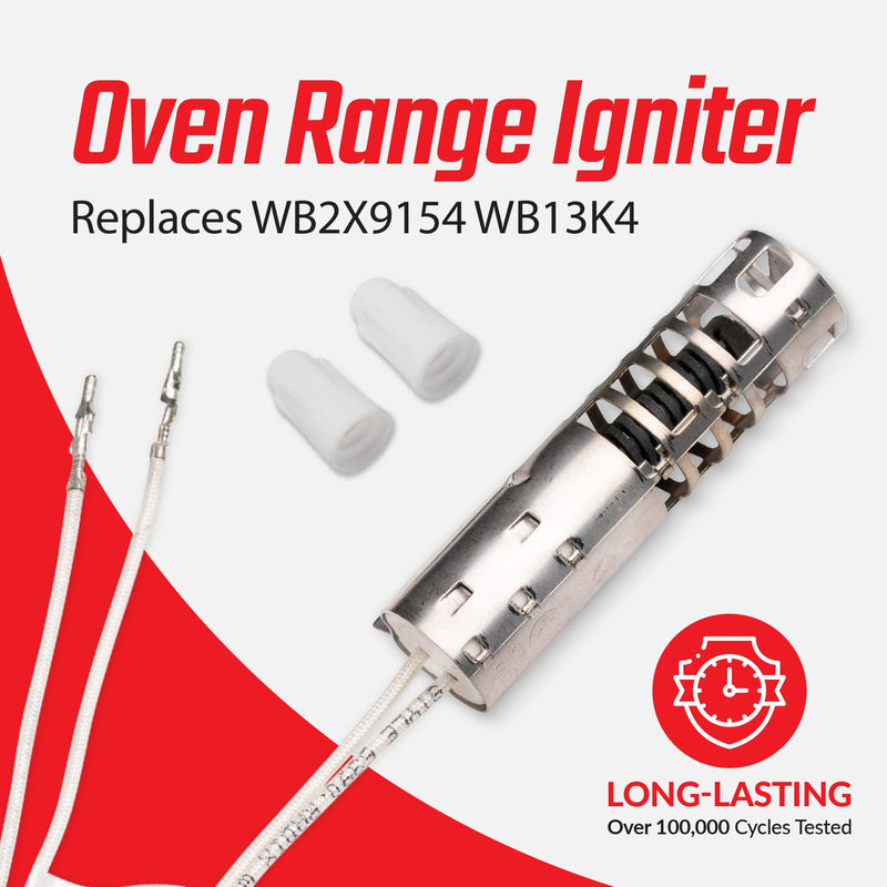 Compatible with XL44, 317XXX, WB2X9154 GE Appliances – Versatile Broiler OEM Oven Igniter, Gas Range Stove & Gas Wall Oven - High Performance Range Parts & Accessories Replacement for Home Improvement