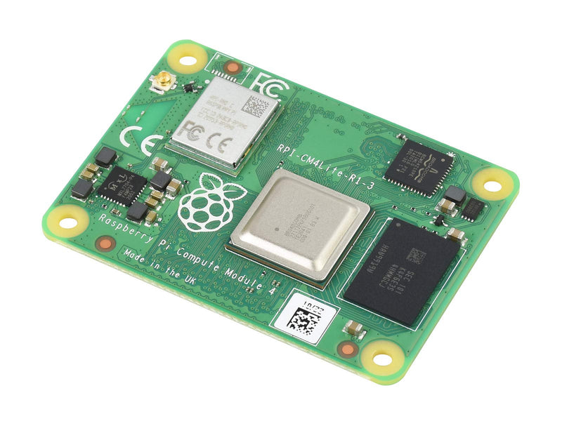 Waveshare Raspberry Pi Compute Module 4 The Power of Raspberry Pi 4 in A Compact Form Factor 2GB RAM 0GB (Lite) eMMC Flash with WiFi