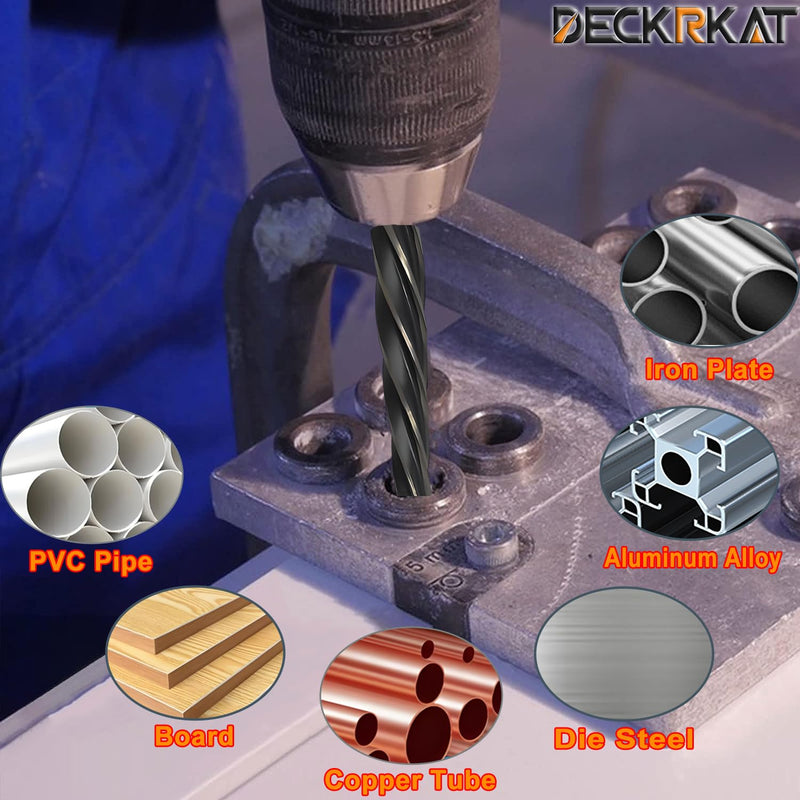 3/4" Reamer Drill Bit for Metal, M2 HSS Taper Reamer for Steel, Alloy, Wood, Plastic to Align, Enlarge Holes – 5-Spiral Flutes, 1/2" Non-Slip Shank, 19mm Car Reamer, Bridge Construction Reamer. 3/4"