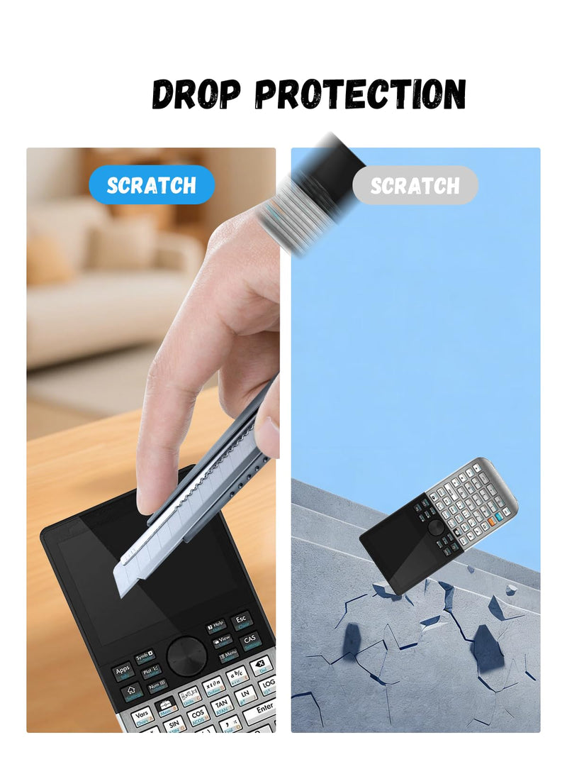 [2 Pack] for HP Prime Graphing Calculator 3.5“ Hydrogel Film Screen Protector. Self-Healing Anti-Scratch Bubble Free Easy Installation.