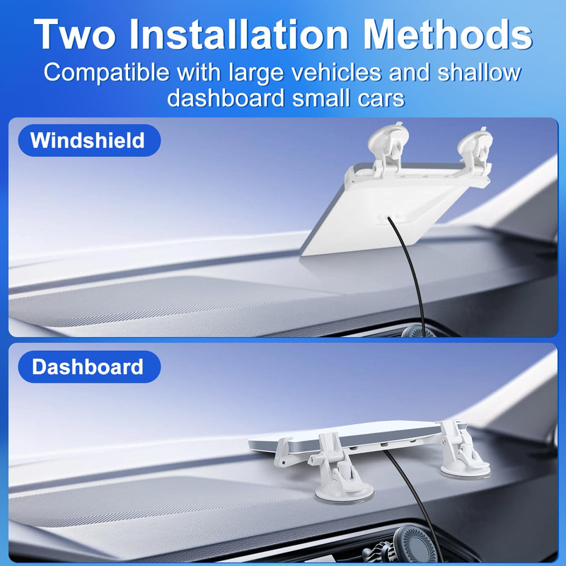 Dashboard Mount for Starlink Mini Suction Cup Car Mount | Dash& Windshield，Stable Vehicle Bracket，for Smooth Driving & Steady Satellite Signal