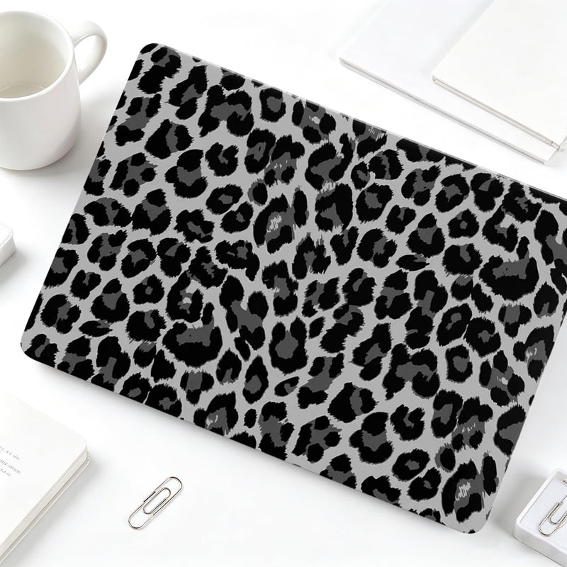 for MacBook Neo Case 13 inch 2026 Model A3404, Black Leopard | Protective Pattern Hard Shell for Mac Neo Case 13 inch, Keyboard Covers & Screen Protector, Scratch Resistant, Precision Fit Neo 13 inch