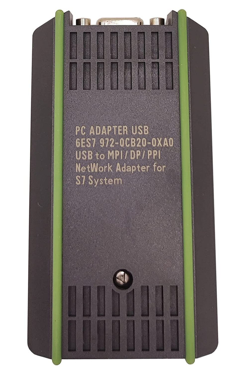 for PC Adapter USB 6ES7 972-0CB20-0XA0 USB to MPI/DP/PPI Network Adapter for S7 Systerm Compatible with Siemens PLC Programming Cable S7-200/300/400 Data Download Line