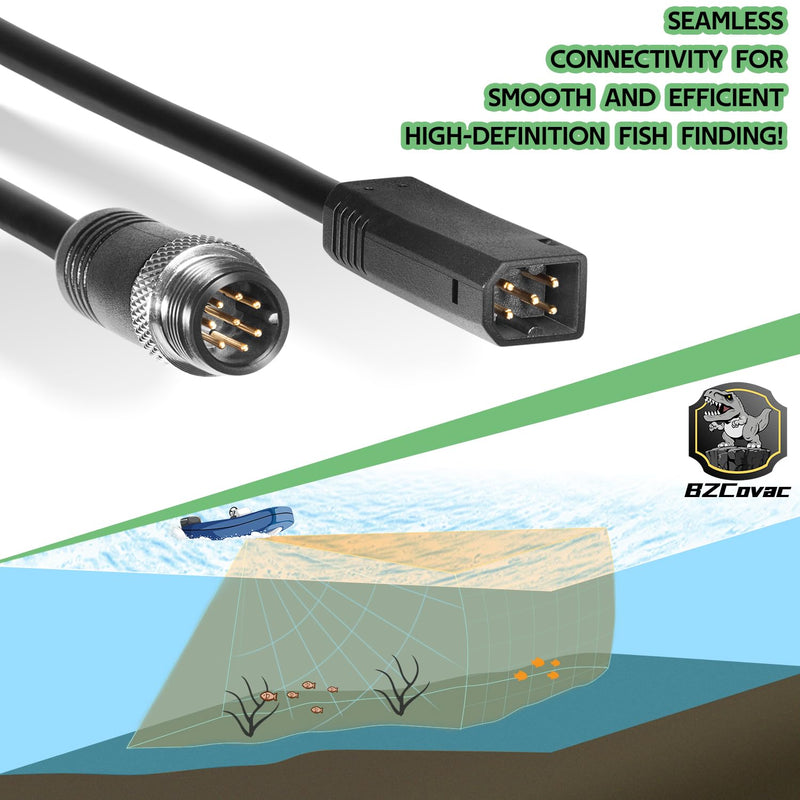 720074-12 AS EC QDE Ethernet Dongle Adapter Cable for Humminbird Helix Fish Finders 1 pcs