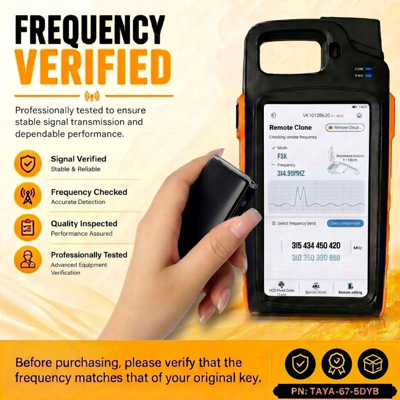 Keyless Entry Remote Key Fob Replacement Fit for Mazda 3, CX-50, CX-30 | WAZSKE13D03 TAYA-67-5DYB 315MHz 49 Chip 4 Button