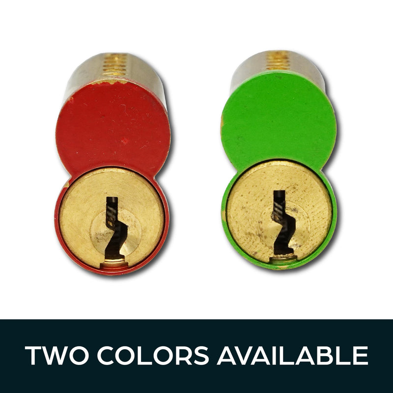 Summit Doorware SFIC Construction Core 7 Pin Green | Best IC Core | Includes 1 Control Key, 2 Operating Keys | Commercial Cylinder Lock Replacement | Used for Temporary Access on Construction Sites
