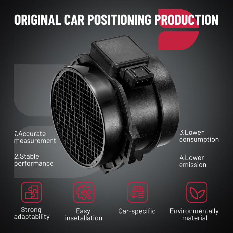 BDFHYK Mass Air Flow Sensor Meter MAF 7410055 5WK96132 Compatible with BMW 330Ci 2001-2003/ for 330xi 2001-2005