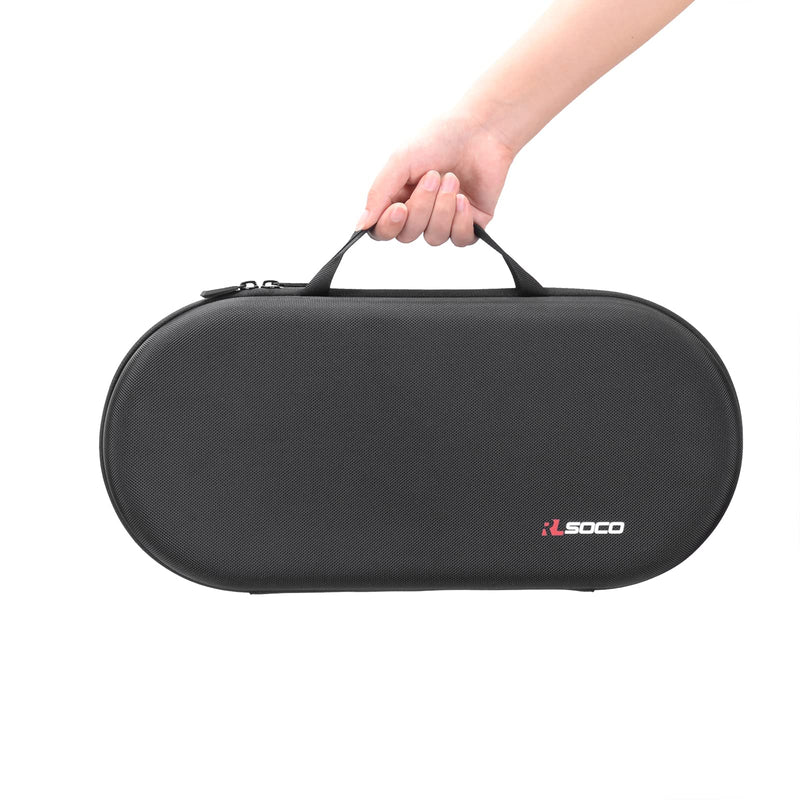 RLSOCO Hard Case for Dyson Airwrap Multi-Styler and Dryer Complete & Complete Long HS05,HS01,HS08 - Fits for 4Pcs Long Barrels or Short Barrels (Case only,Hair Styler is not Included) Black