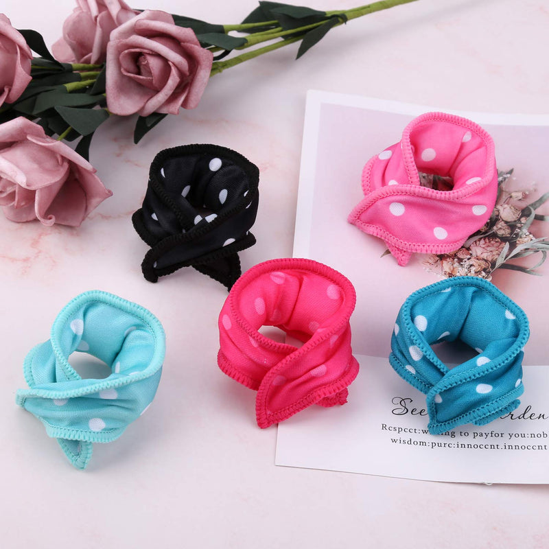 40pcs=5 Color*8pcs Flexible Foam Sponge Hair Curlers, No Heat Hair Curlers Magic Pillow Soft Rollers Hair Care DIY Styling Tools Comfy to Sleep on
