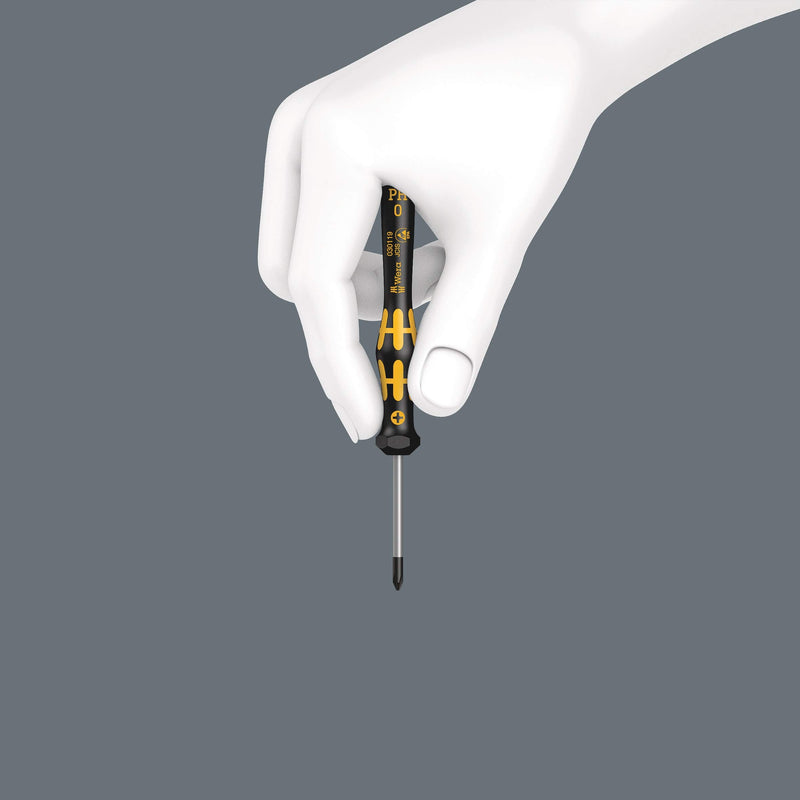 1550/6 ESD Screwdrvr set for electronic applications