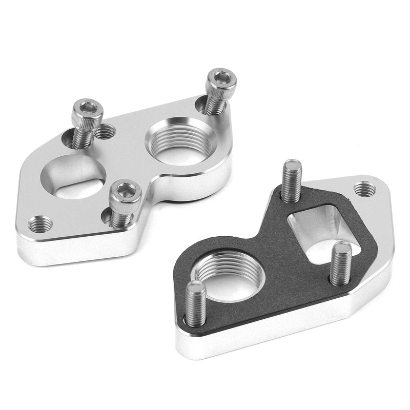 EVGATSAUTO Electric Adapter, Electric Adapter Plates Converts BBC Pump to LS Engine Replacement For LS Engines All Yearsc