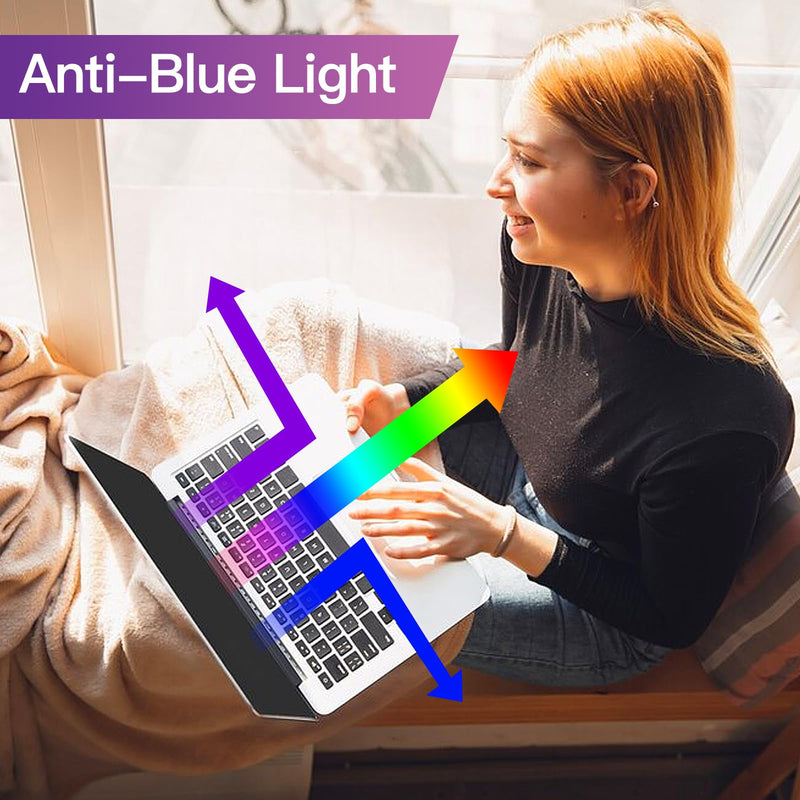 LILIONGTH Privacy Screen Compatible with MacBook Air 13" (2018-2021, M1) & MacBook Pro 13" (2016-2022, M1, M2) - Removable Privacy Filter and Anti-Blue Light Protector