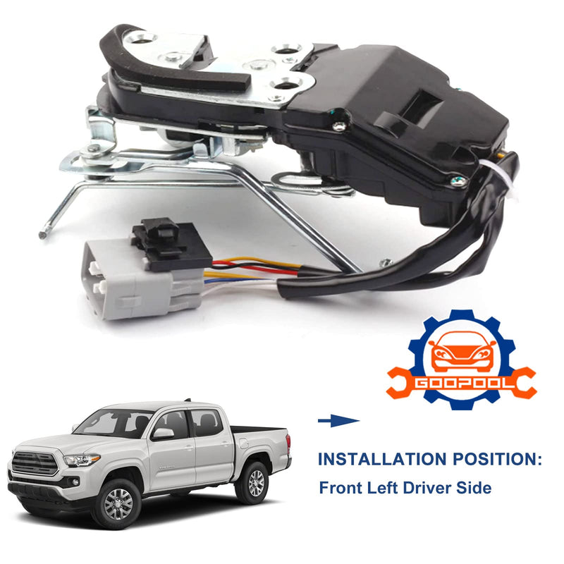 Door Lock Latch Actuator Assembly Compatible with 1998-2004 Tacoma Driver Side Front Left Replace 6904004010,931-492