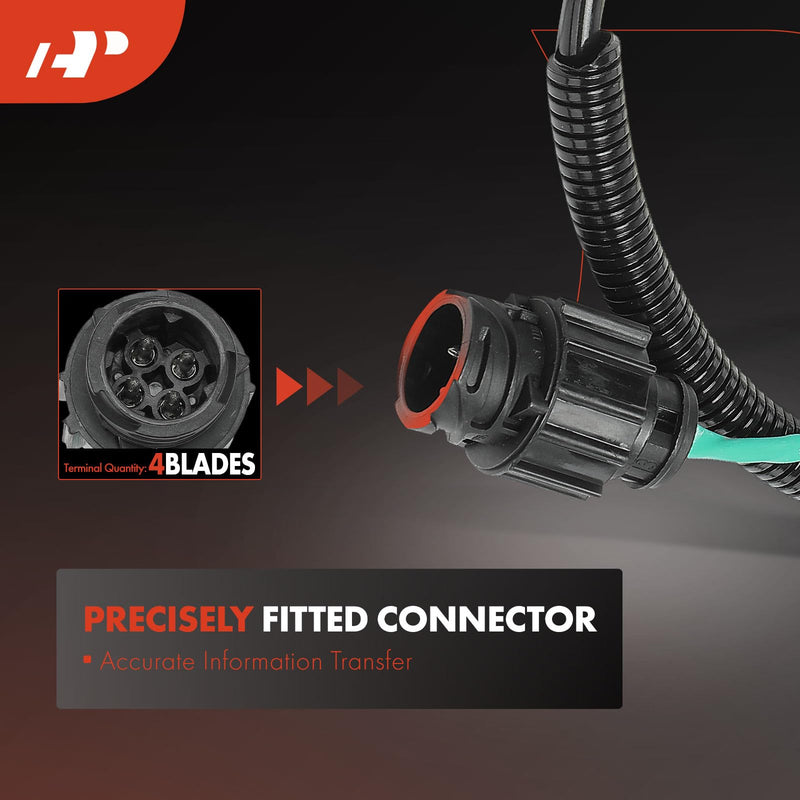 A-Premium Turbo Boost Pressure Sensor [4 Pins] Compatible with Volvo VHD 2004-2008, VN 2004, VNL 2004-2008, VNM 2004-2008, 12.1L 12.8L