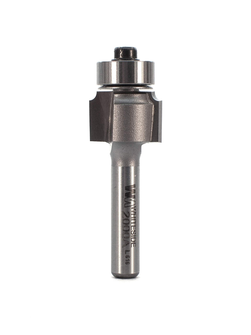 Whiteside 2000A Roundover Router Bit: 1/16 Inch Radius, 5/8 Inch Large Diameter, 1/4 Inch Shank, 1/2 Inch Cutting Length