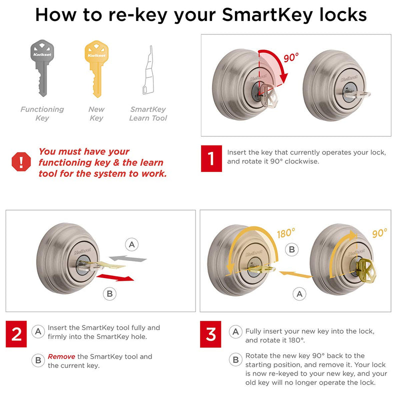 Kwikset 96900-381 690T 15 SMT BBPKG Satin Nickel Tylo Entry Combo Set (Pack of 1) Old Latch