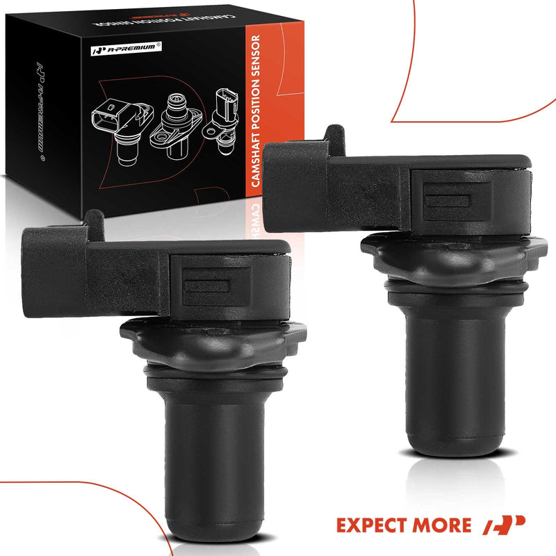  [AUSTRALIA] - A-Premium 2-PC Engine Camshaft Position Sensor Compatible with Kia Sorento 2007-2009 2011-2013, Sedona, Borrego, Amanti & Hyundai Sonata, Santa Fe, Genesis, Genesis Coupe, Azera, Veracruz, Entourage