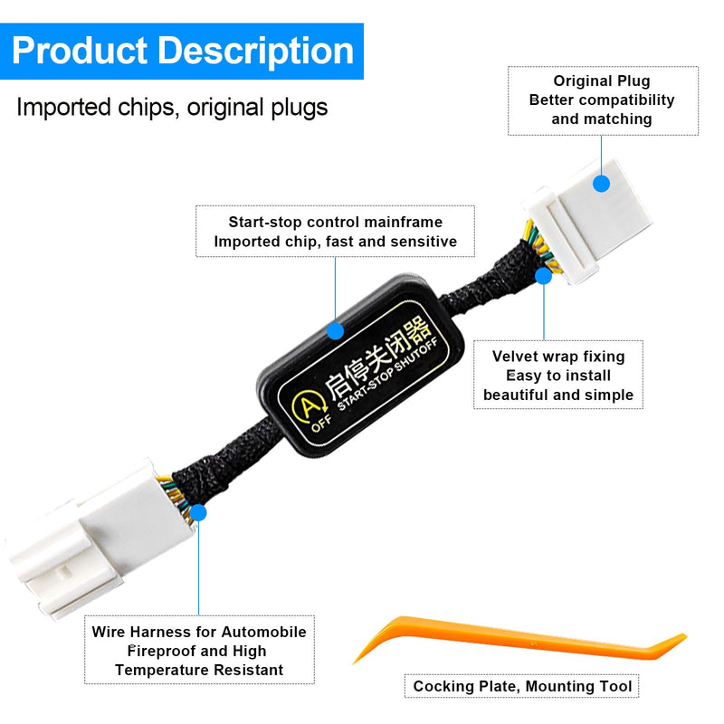 Auto Start Stop Eliminator Compatible with Honda Pilot 2023 2024/Honda CRV 2023 2024, Automatic Stop Start Engine System Cancel/Disabler/Disable/Delete Device 1