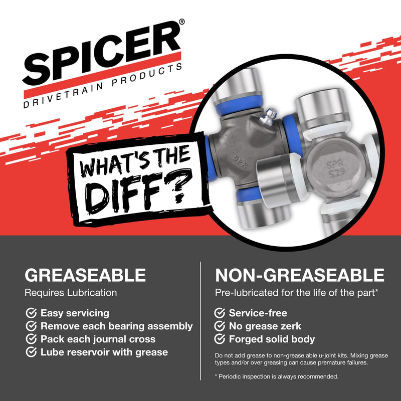 Spicer 5-134X U-Joint Kit 1310/1330 Series (OSR)