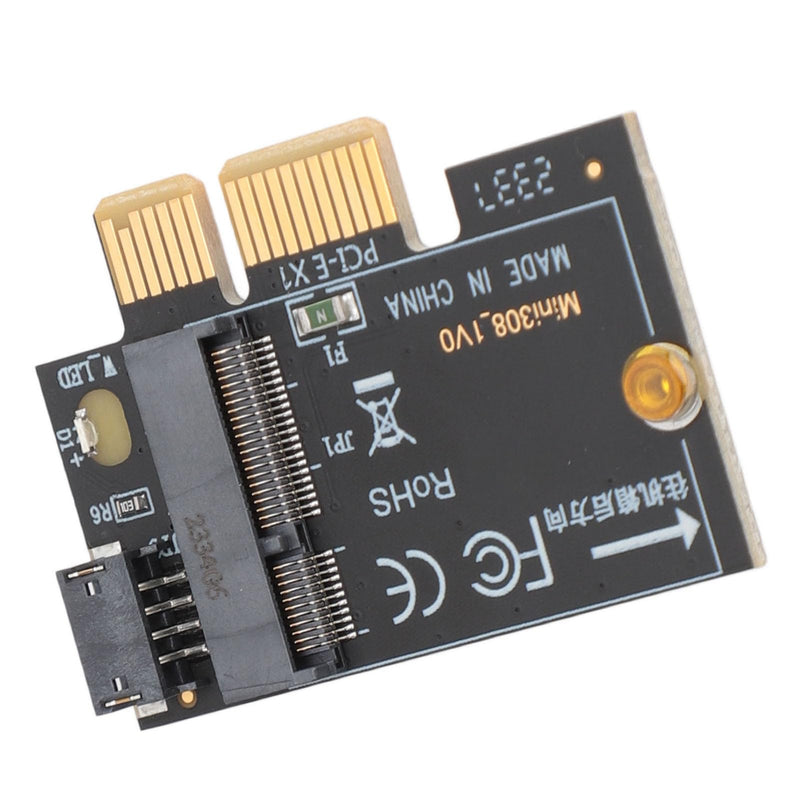 M.2 NGFF Key B M to PCIe X1 Adapter Card, .2 to PCI Adapter for Desktop Computer, SSD Expansion Card