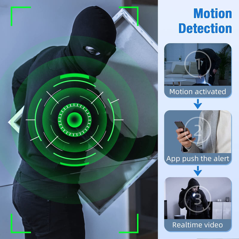 LIZVIE USB Charger Hidden Camera, 1080P WiFi Spy Cam with Motion Detection, App Remote View, Night Vision, Ideal for Home, Office, Indoor or Outdoor Security