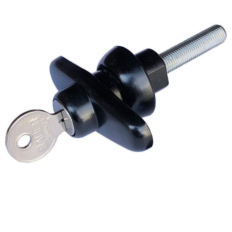 Bauer Products Truck Cap Bonded Door T-Handle Lock T500-4