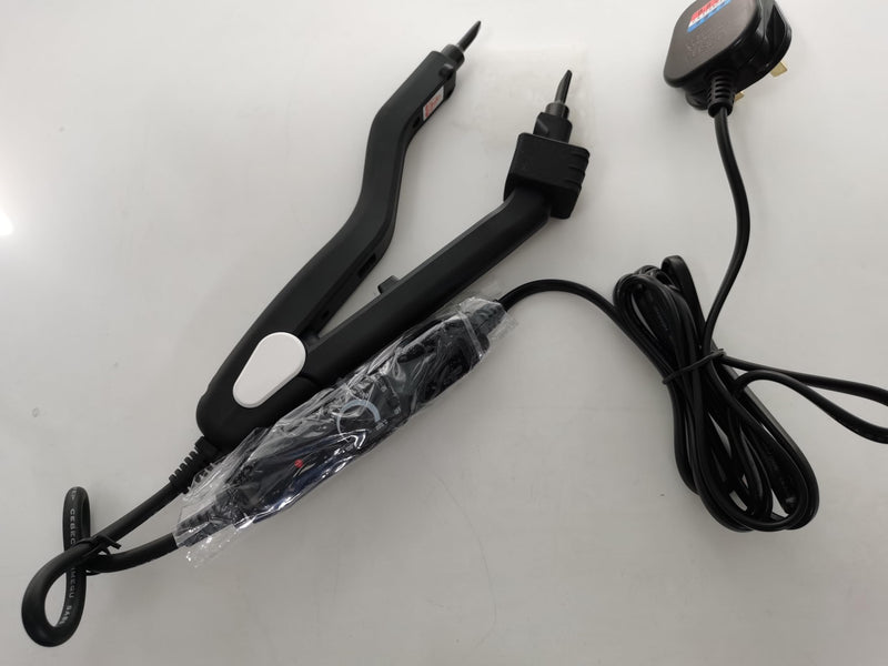 Heat Hair Connector Adjustable Temperature Heating Tip Hair Extension Iron, Fusion Hair Extension Iron Keratin Bonding Tools
