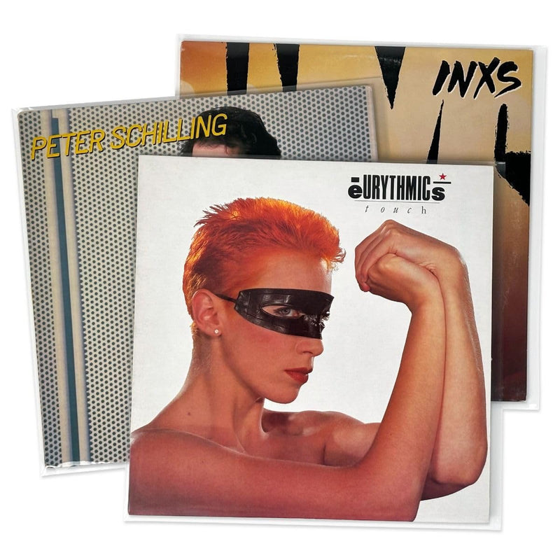 BCW Vinyl Record Sleeves 12 Inch 50 ct | Clear Polypropylene Vinyl Sleeves for 33 1/3 RPM | Archival Quality, Acid-Free | Premium Outer Sleeves for Record Albums | 2 Mil | Ideal for Vinyl Collectors 2 Mil Thickness