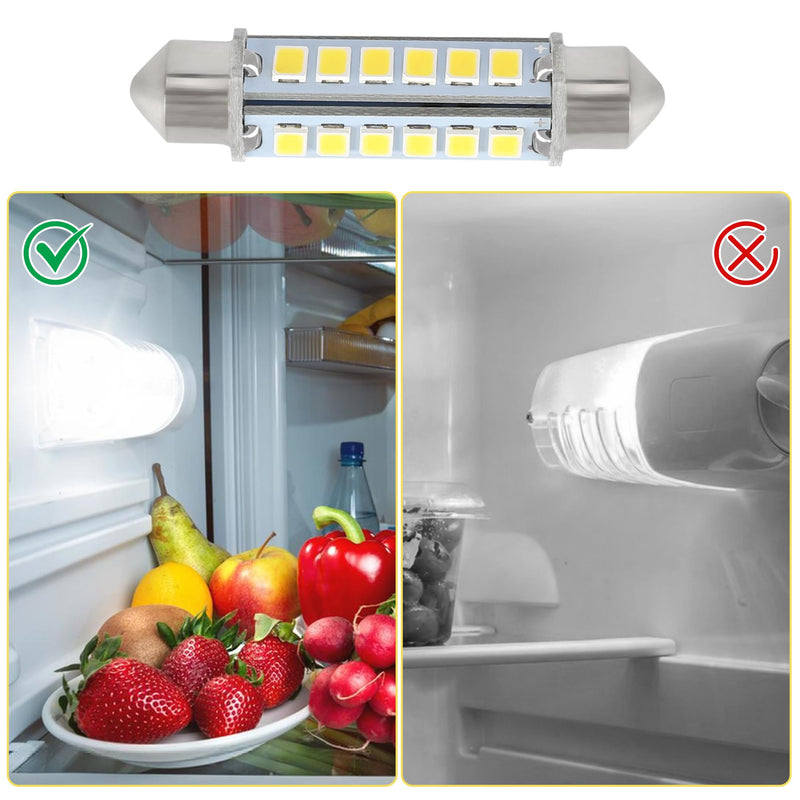 200729000P RV Refrigerator 12V LED Light Bulb for Dometic RM2662 RM2652 RM3762 RM1350M RM1350IM RM2620 RM2820 Also Fit for Norcold N611 N621 Series RV Refrigerators