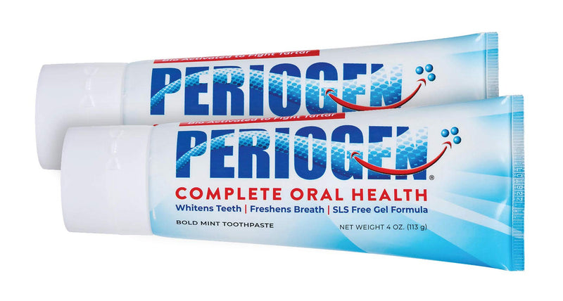 Periogen Tartar Control Toothpaste 2-Pack 4 Ounce (Pack of 2)
