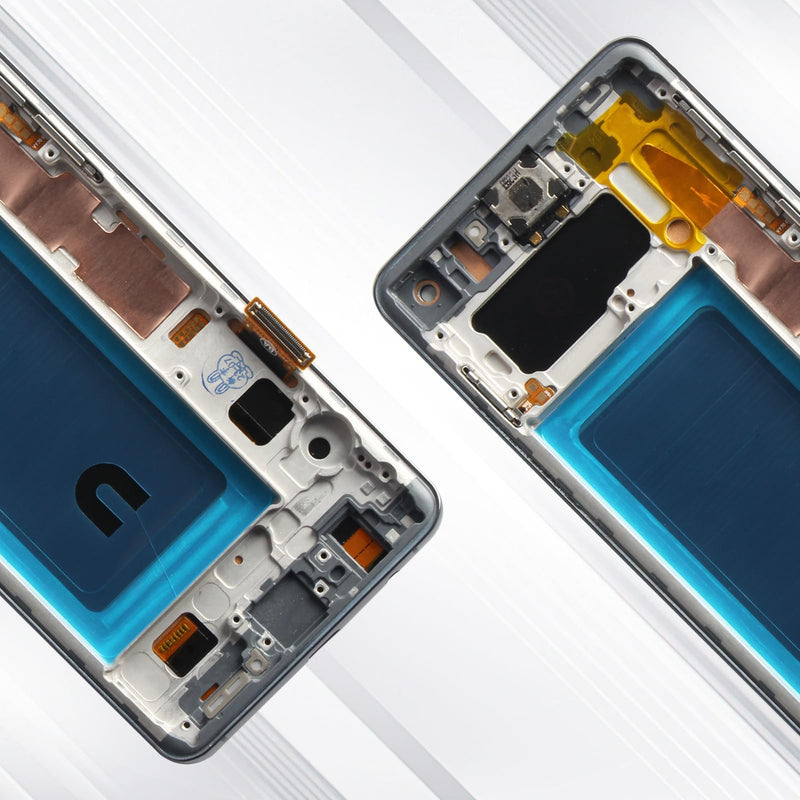 for Samsung Galaxy S10 Screen Replacement with Frame,Incell | for SM-G973F G973U G973W,LCD Display Digitizer Touch Assembly,No Fingerprint,with Repair Tools