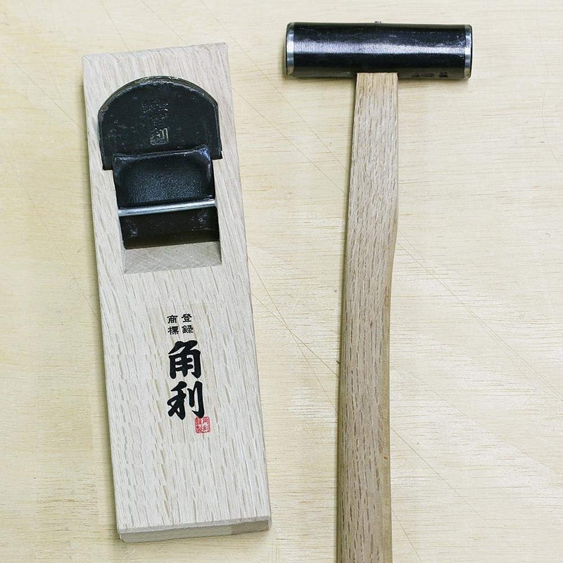 KAKURI Japanese Carpenter Hammer GENNO for Woodworking 10.5 oz (300g), Carpentry Hammer with Wood Handle for Chisel, Plane, Nail, Made in JAPAN Wood (300g)