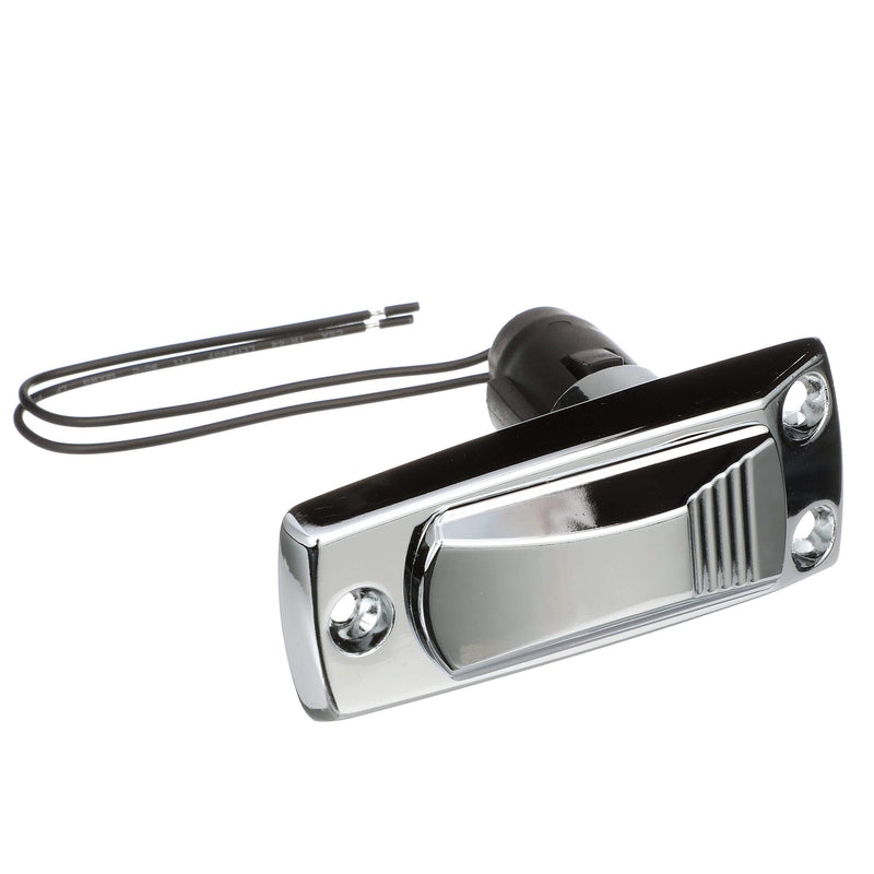 Seachoice All-Round White Light Spare Base, Zamak Die-Cast, Perma-Plate, Chrome Finish