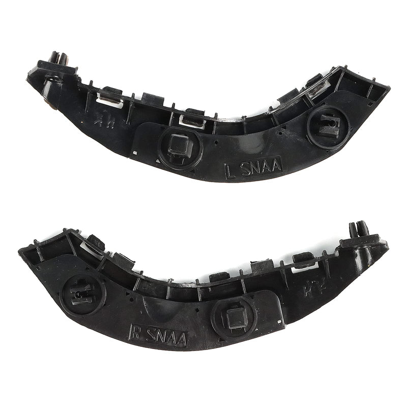 Pair Plastic Front Bumper Bracket Left & Right Driver&Passenger Side for 2006 2007 2008 2009 2010 2011 Honda Civic Sedan, 71193-SNA-A02 71198-SNA-A02, Replaces HO1043114 HO1042114 2006-2011 Civic Bumper Bracket