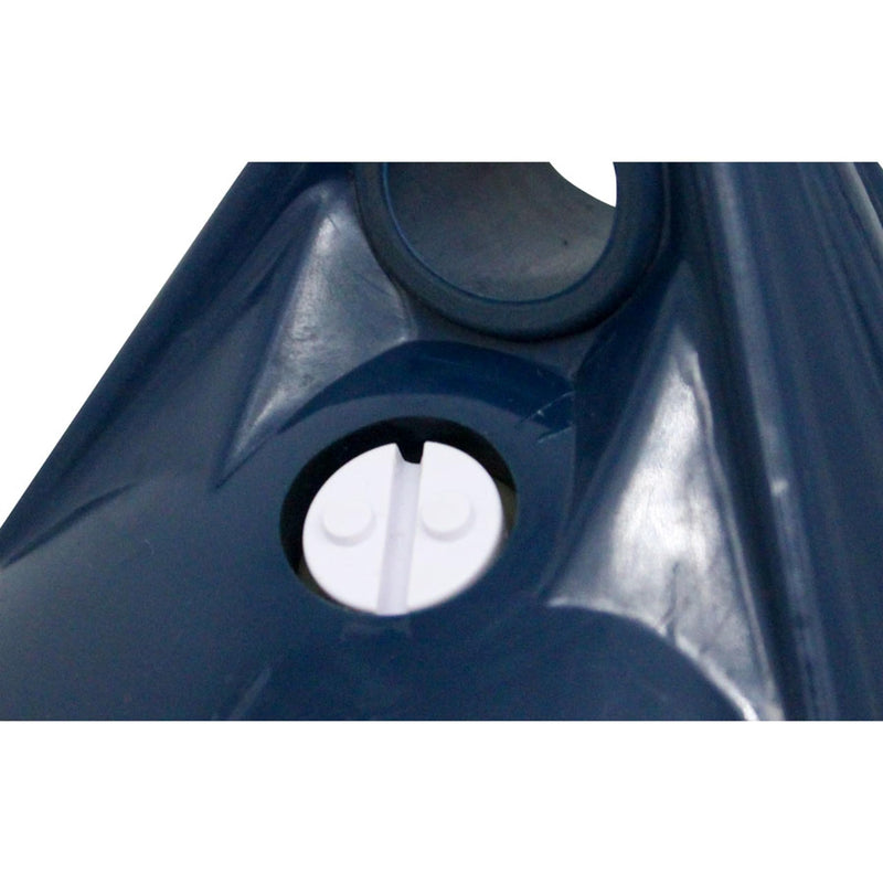 Extreme Max 3006.7324 BoatTector A Series Buoy - 7.5" x 11", White/Blue 7.5"x11"