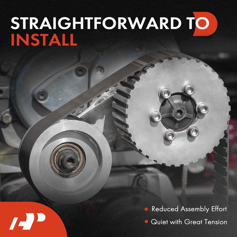 A-Premium Belt Tensioner Assembly with Pulley Compatible with Ford Expedition 2015-2017, F-150, Mustang 2011-2017, Transit-150, Transit-250, Transit-350 & Lincoln Navigator, Replace# 3R3E6B209EE