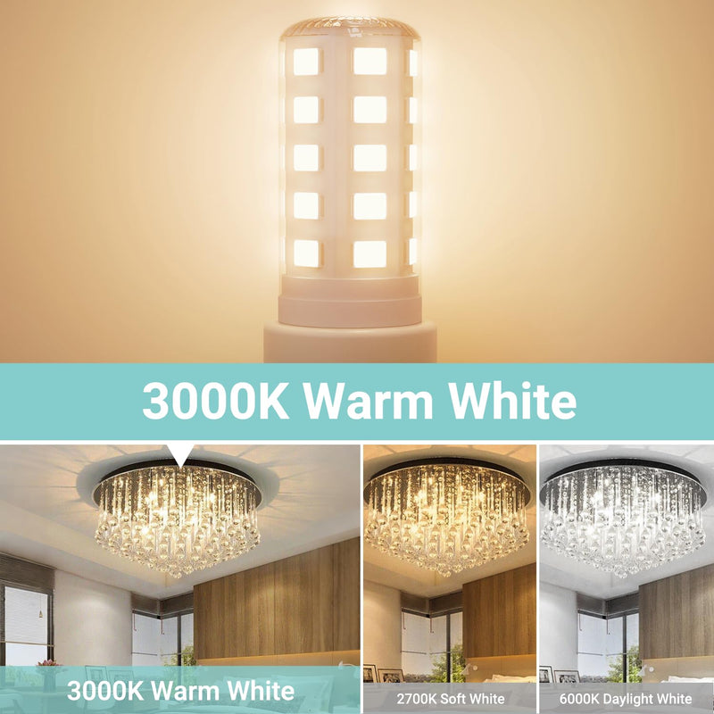 TJOY 20 Pack G9 LED Bulb 4W, 40 Watt Equivalent Halogen, 3000K Warm White Chandelier Light Bulbs, T4 G9 Bi-pin Base for Crystal Chandelier Home Lighting, 360 Degree Angle, 120V,Non-dimmable Non-dimmable