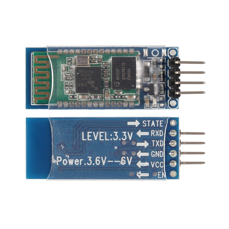 10pcs HC-06 RS232 4 Pin Wireless Bluetooth Serial RF Transceiver Module Bi-Directional Serial Channel Slave Mode for Arduino