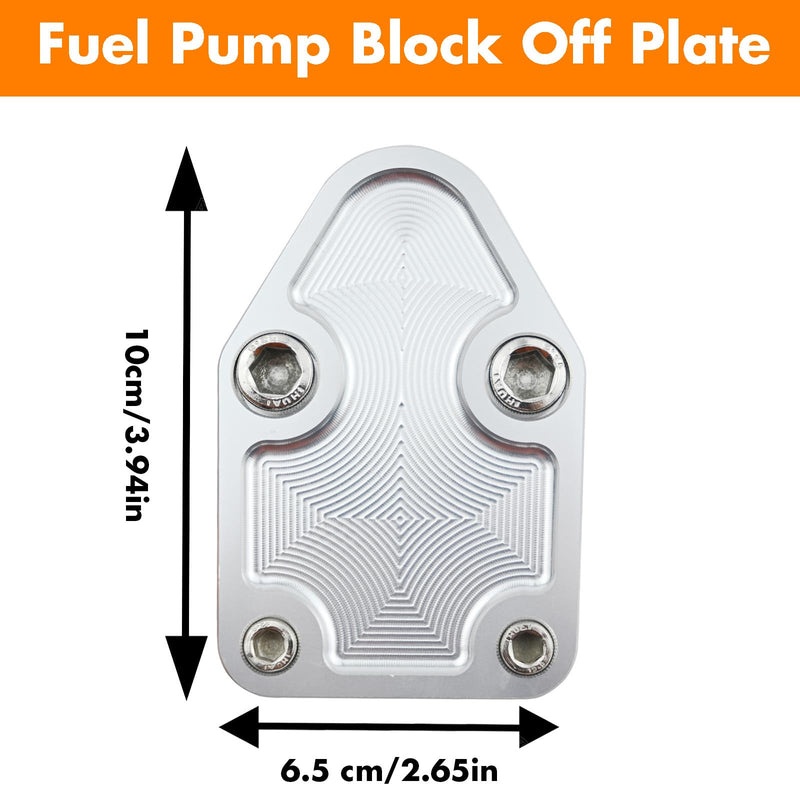 Fuel Pump off Plate Gasket with Bolts ARP 130-1602 Compatible with 1955-2002 SBC 262 265 267 283 302 305 307 327 350 400 V8 Engines