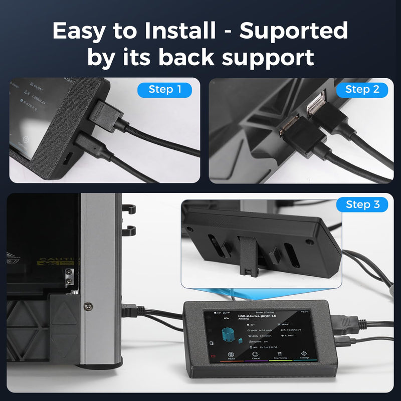 Sovol 5 Inch IPS50 HDMI Capacitive Touch Screen with Klipper Firmware and Desktop Stand for Sovol SV08 Sovol Zero 3D Printer