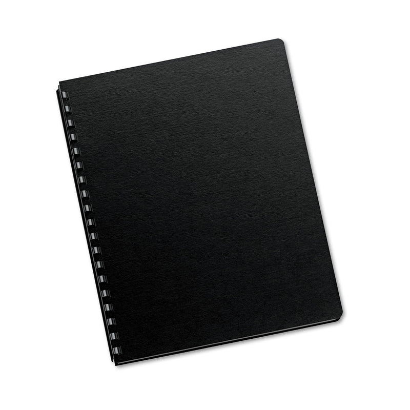 Fellowes Futura Presentation Cover, Letter Size, Black, 25 per Pack (5224901) 25 Pack