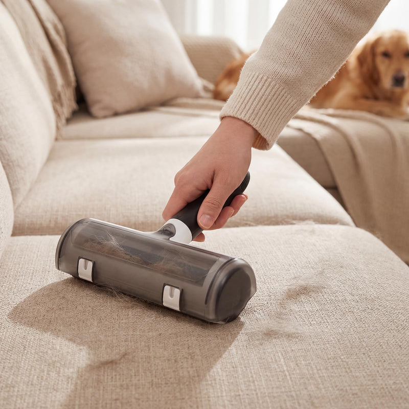 RLAVBL Pet Hair Remover Roller, Reusable Lint Roller Clean for Pet Fur, Cat and Dog Hair Removal Brush for Carpet, Sofa, Clothes, Bedding, Animal Fur Removal Tools
