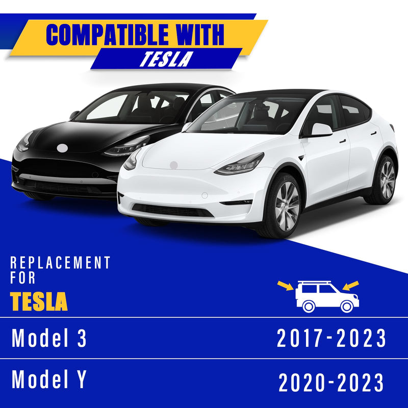 2 wipers Replacement For 2017-2023 Tesla Model 3/2020-2023 Model Y Original Equipment Replacement Wiper Blade - 26"/19" (Set of 2) Top Lock 26"+19" for 2020-2023 Tesla Model Y,2017-2023 Model 3