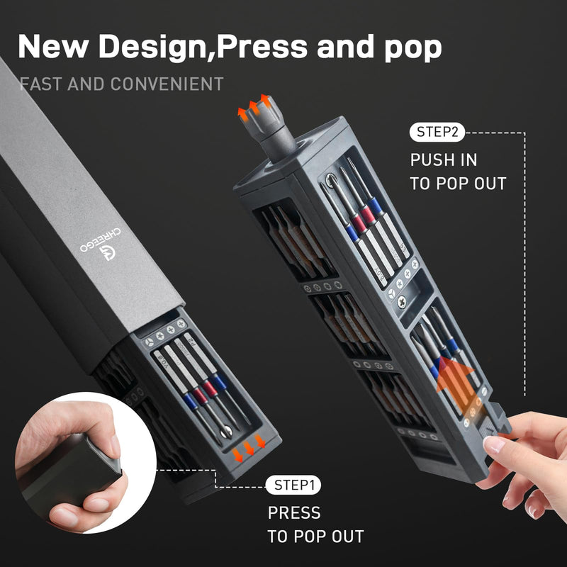 71-in-1 Precision Screwdriver Set, Small Screwdriver Set with Magnetic Bits, Mini Screwdriver Kit with Case, Portable Repair Multi-Tool for DIY, Jewelers, Phone, PC, Glasses, Watch, Toys