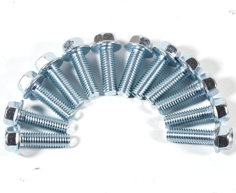 551664 for Chevy Intake Manifold Bolt 3/8-16x1 Chevrolet V8 Small Blocks 265 283 305 327 350 383 400 for MS 90314-2 Intake Manifold Gasket 1955-1995 10.9 High Strength Zinc Coated 12 Bolts 551664 & Washer