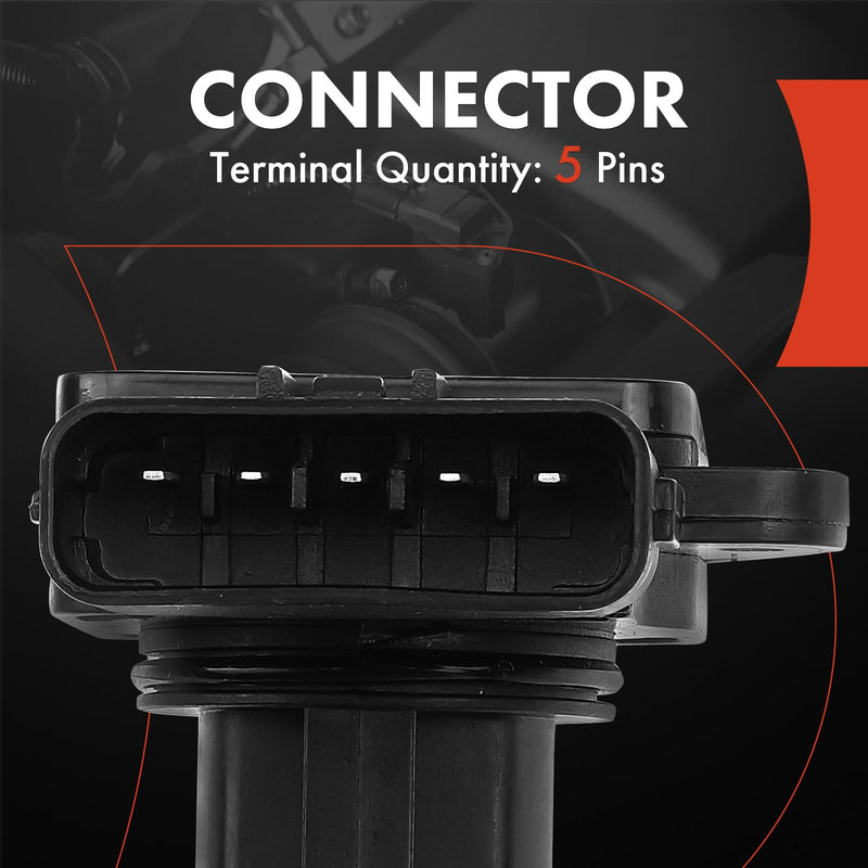 A-Premium Mass Air Flow Sensor Meter MAF [5-Pins] Compatible with Mazda 2 2011-2012, 3 2004-2010, 5 2006-2010, 6 2003-2013, CX-7 2010-2012, Protege 1999-2003, Replace# L32113215, 1380063J00