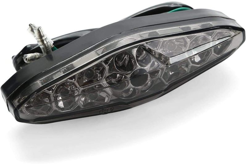 CICMOD Motorcycle Led Brake Running Tail Light 12V Universal for Quad ATV Dirt Bike Custom Chopper Type A