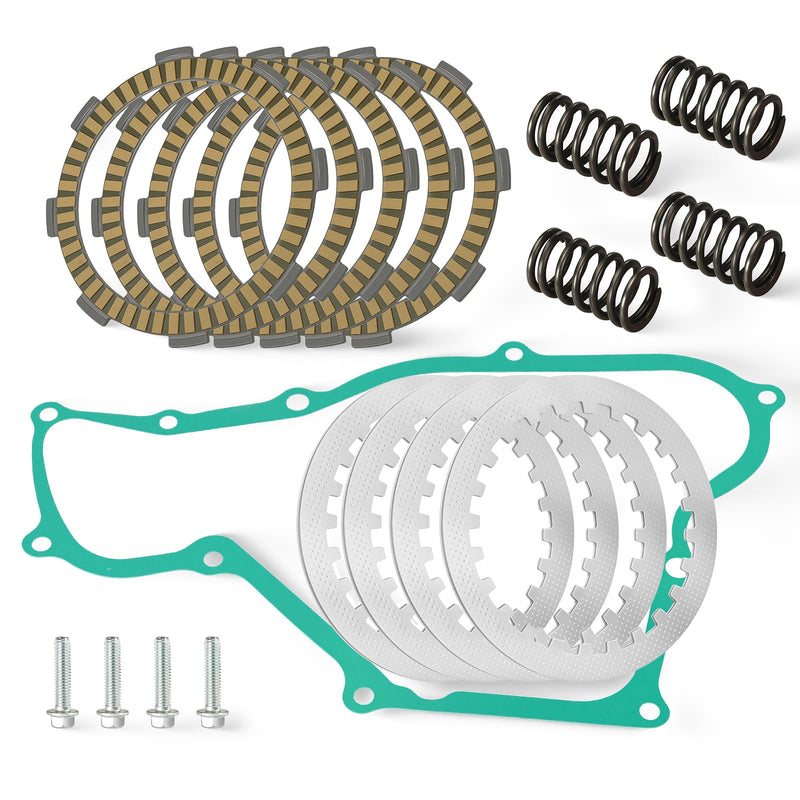 For Honda CR80 CR85 R/RB Clutch Friction Steel Plates & Gasket Spring Kit 1987-2007