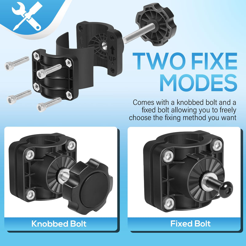 0 Degree Pole Mount Fits for Garmin Livescope Plus LVS34, for LiveScope Plus System, Transducer Bracket 010-13228-03