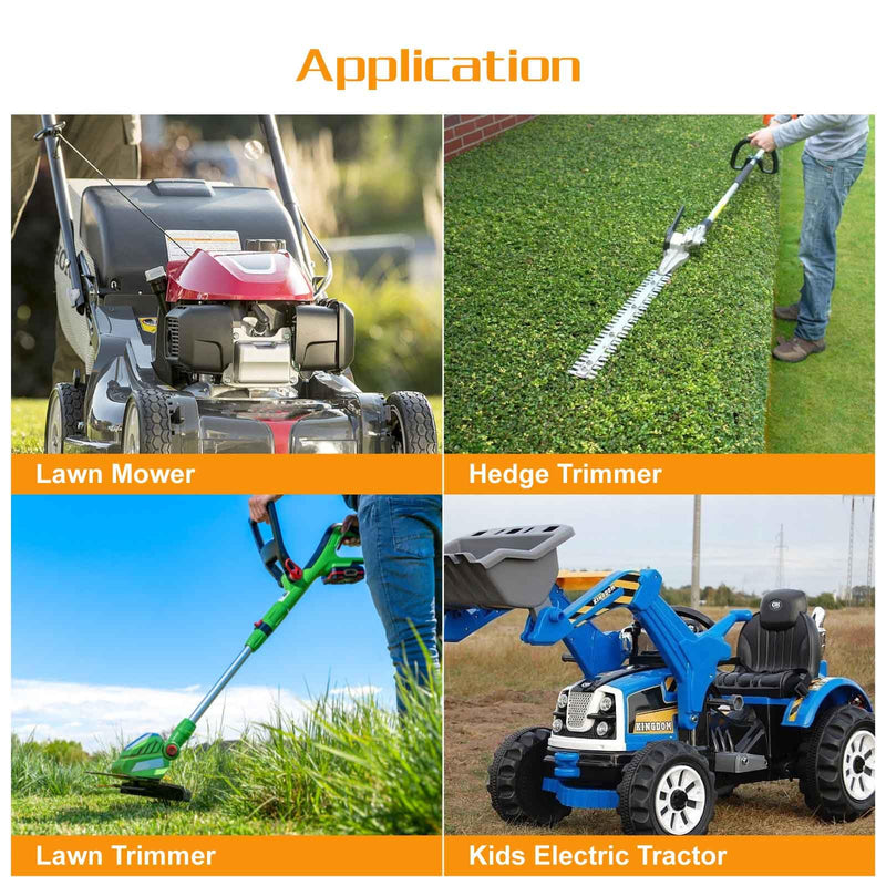 AC/DC Hour Meter Oil Pressure/Voltage Detect Meter Waterproof Transparent PC Closed Design Built-in Desiccant Moistureproof for Engine Lawn Mower Tractor Boat (Transparent)